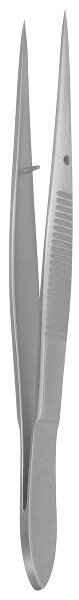 RU 4290-10 / Pinza Per Schegge Con Perno, Liscia, Retta 10,5 cm