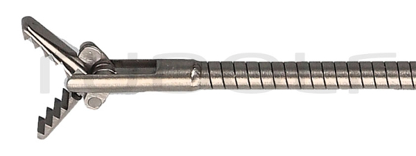 RF255-401 / Pinza Da Presa, Fless, Morso Ad Alligatore 5Charr/1,6mm
, Lung Utile 400mm
, Dop Movim