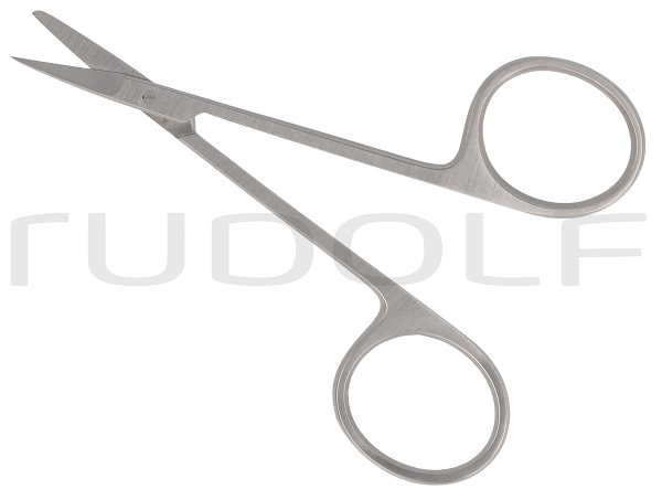 RU 2450-09 / Scissors Modell Bonn, Straight Sharp / Blunt, 8 cm, 3,25"