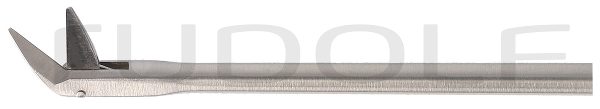 RU 8649-03/03 / Micro Sciss., 45°Up, FF-MOV. Shaft Length 18cm
/7", Conicø2/3mm
, Jaw 2mm
