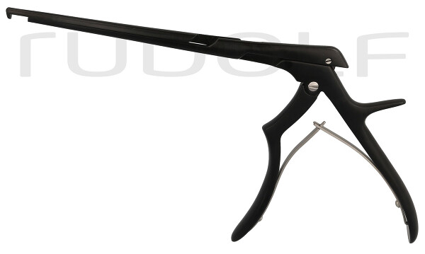 RU 6458-03C / Rongeur Kerrison, Cutting Downwards 90° Standard, Ceramic Coated, 18cm, 7", 3mm