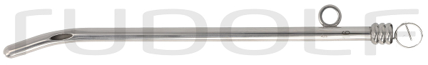 RU 6716-16 / Sonde En Métal P. Femmes, 16 Charr., 15 cm
