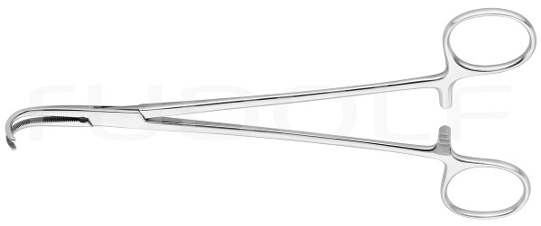 RU 3387-01 / Pinza Per Tonsille Negus, Curva 19,0 cm