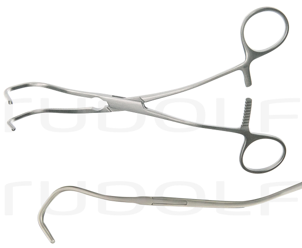 RU 7694-03 / Derra-De Bakey Atr. Fcps., 17cm
