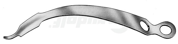 RU 5444-01 / Elevatore Per Ossa Hohmann-Aldinger 27cm, 24mm