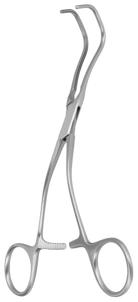 RU 7694-03 / Pinza Cardiovascolare Derra-De Bakey Per Anastomosi, 17cm