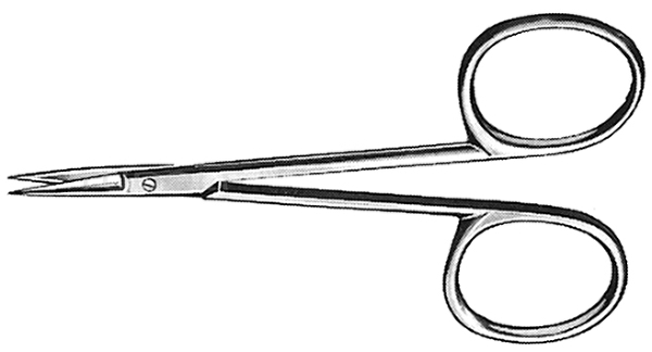 RU 2451-08 / Scissors Model Bonn, Cvd., (L) 8 cm - 3 1/4"