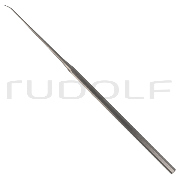 RU 7907-01/03 / Ohr-Nadel Wullstein, Leicht Gebogen, Spitz, 16 cm