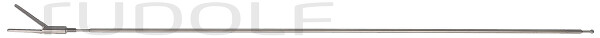 RS000-566 / Inserto Pinza Da Presa, Monoarticolata, Zigrinatura Molto Delic.,Ø 5mm