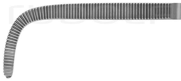 RU 3351-20 / Ligature Fcps Wickstroem, Cvd. 20 cm, 8"