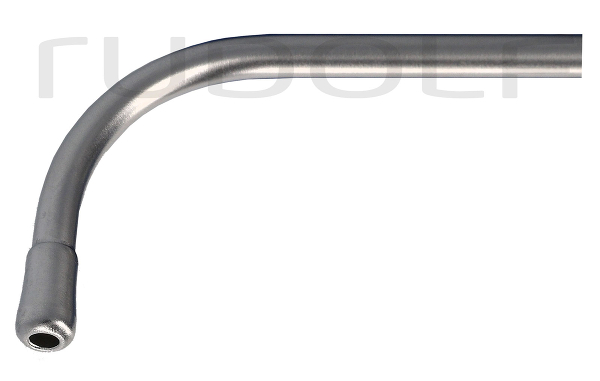 RU 7840-30 / Ear Catheter Hartmann, Curved, I Ø 2.5 mm, O Ø 4.5 mm, 13.5 cm - 5 1/4"