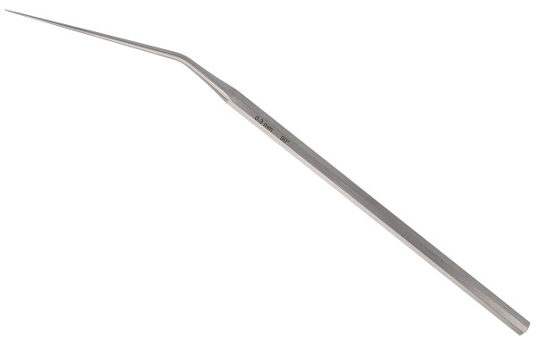 RU 7907-10/03 / Gancho, 90°, 0.3 mm, 16 cm - 6 1/4"