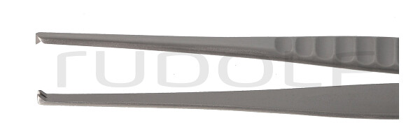 RU 4120-15 / Pinza De Disección Mod. Usa, 1x2D., 2,5 mm, 15,5 cm