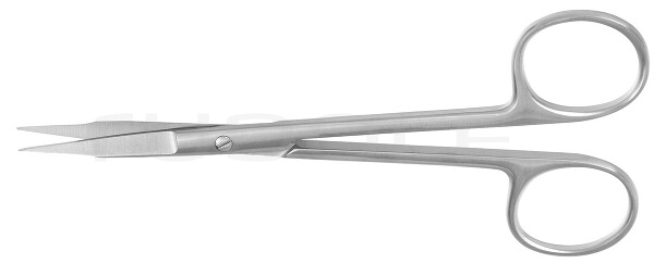 RU 2900-13 / Forbice Goldmann-Fox, Retta, Dentellata 13,0 cm
