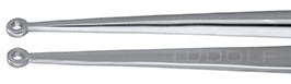 RU 4068-90G / Ring Forceps Micro-Grip, Str. Counterbalance, 18cm, 7", 2,0mm