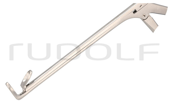 RU 8092-05 / Laminectomy Rongeur Weil-Blakesley, 90° Curved Up, Width Of Jaw 6 mm,