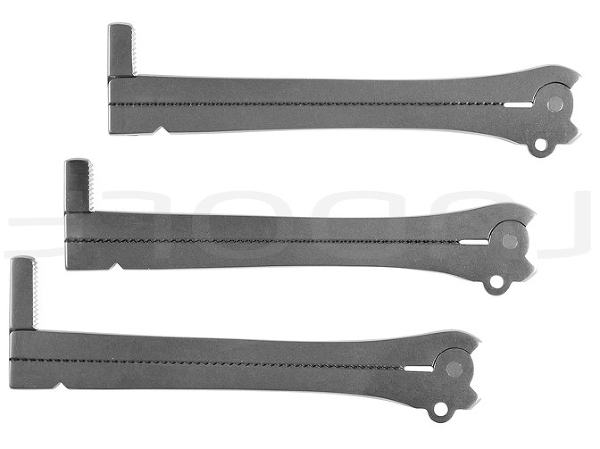 RU 6580-07 / Set De 3 Pinzas De Martel-Wolfson, 7 cm