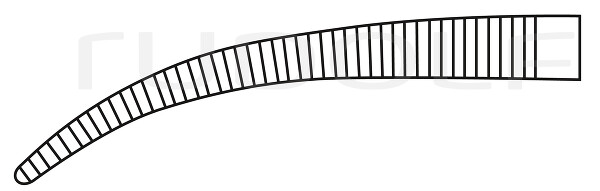 RU 3071-16 / Pinza Emostatica Crile-Rankin, Curva 16,0 cm
