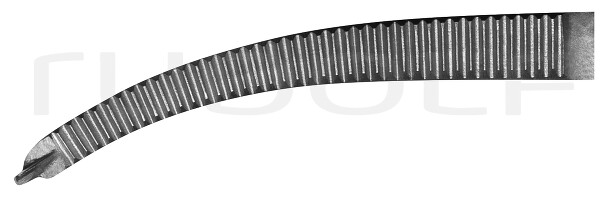 RU 3011-13 / Hemost. Fcps Ochsner-Kocher, Cvd., 1x2T. 13 cm, 5"