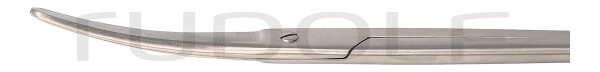 RU 1414-23 / Ciseaux Sims, Mousse/Mousse, Courbés, TC 23 cm