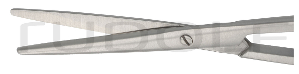 RU 2129-13 / Nasal Scissors Fomon, Bl/Bl, Angled, TC 13 cm, 5"