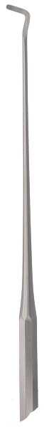 RU 7908-22/01 / Dissector, Left, Narrow, Double Curved, 16 cm - 6 1/4"