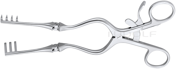 RU 4734-20 / Retractor Cone, Sharp 21cm
, 8 1/2", 3x4 Teeth