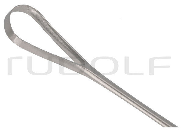 RU 7322-19 / Uterus-Kürette Recamier, Fest, Scharf, 31,0 cm; Fig. 9; 19 mm