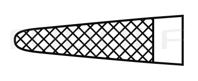 RU 6052-14 / Needle Holder Hegar-Baumgartner, TC, Str. 14cm, 5 1/2"