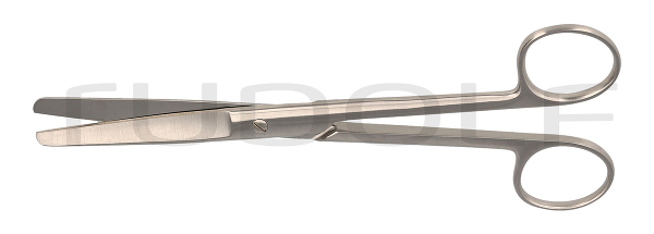 RU 1001-18 / Scissors, Bl/Bl, Str., Fig. 1 18,5 cm, 7,25"