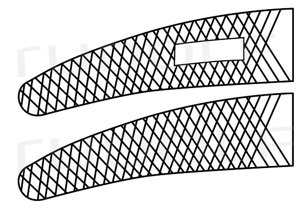 RU 6032-16 / Porte-Aiguille Gillies, Courbé, 16 cm