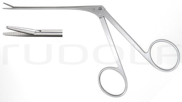 RU 7887-08 / Pinza P. Pol. Hartmann-Wullstein, 0.8 x 1.8 x 8 mm, 8.5 cm - 3 1/4"