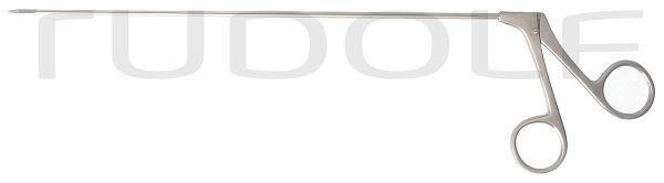 RU 8650-04/06 / Laryng. Micro Scrs, Cvd. Lft, TH-MOV. Shaft Length 23cm
/9", Conicø2/3mm
, Jaw 2mm
