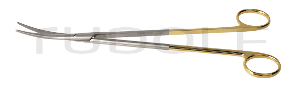 RU 1336-23 / Dissec. Scissors Metzenb.-Fino, Cvd., TC 23 cm - 9"