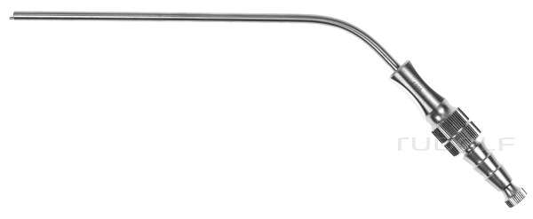 RU 6420-22 / Suction Tube Frazier (Fergusson), Ø 3,5mm 11 Ch/Fr, (Wl) 110mm - 4 1/4", W. CUT-OFF, LUER-HUB and Stylet
