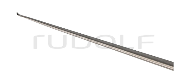RU 7907-20/10 / Mikro-Häkchen, Scharf, Rechts, Abgewinkelt 45°, 1 mm, 16 cm