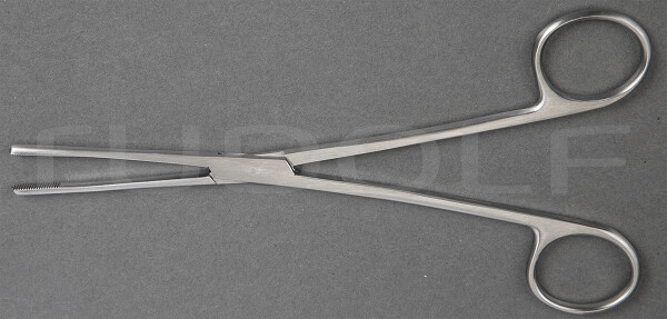 RU 3810-18 / Pinza Per Sinus Lister, Retta, 18 cm - 7"