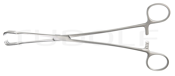 RU 7179-27 / Pinza Per Abbassare L'utero Schröder 27cm