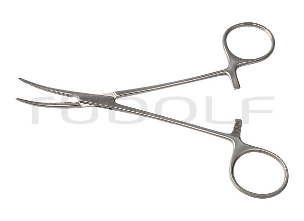 RU 3079-14 / Pinza Emostatica Coller-Crile, Curva 14,0 cm