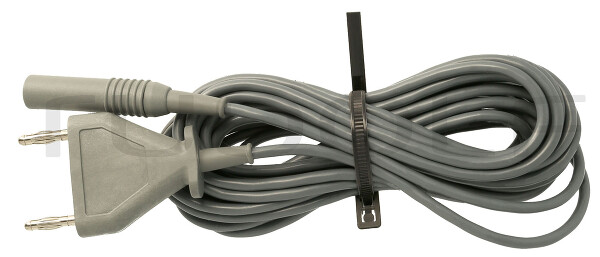 HF310-135 / Câble P. Instr. Bipol., Connecteur Plat 5 Mètres