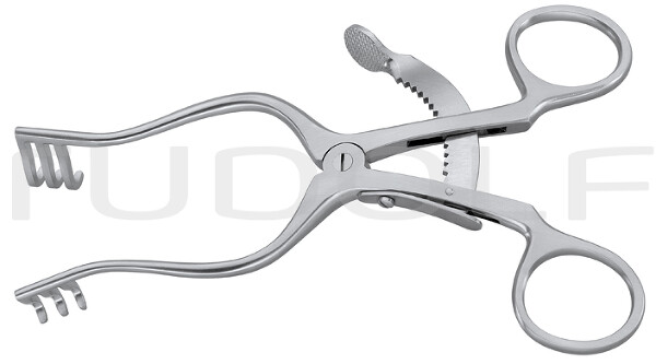 RU 4709-14 / Retractor, Cloward, Blunt 14,5 cm - 5 1/2"