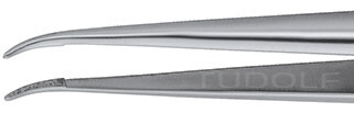 RU 4068-54G / Micro-Pince, Microgrip, Poids, Courbée 18cm, 0,6 mm
