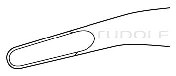 RU 5590-18 / Hohlmeisselzange Zaufal-Jansen, Gebogen, 4 mm, 18 cm