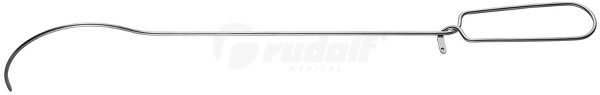 RU 6719-35 / Instrument P. Insertion Du Cathéter Guyon 35,0 cm, Courbé