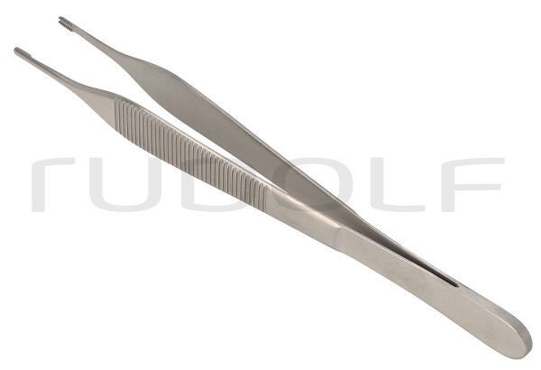 RU 4137-15 / Pinza Chirurgica Adson-Brown, Retta 15,0 cm