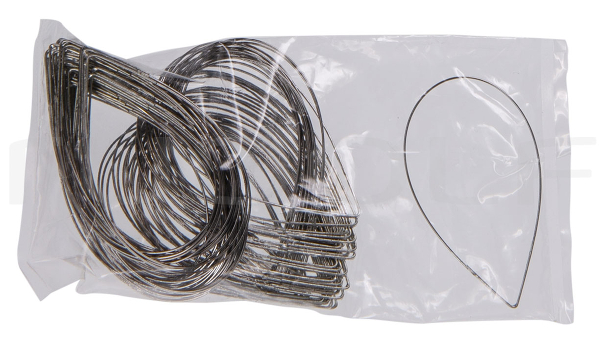 RU 8609-40 / Snare Wire Loops, 100Pcs/Pck., 0.4x40mm
