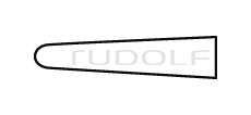 RU 5854-36 / Porte-Aiguille Jacobson, Droit Avec Blocage, 18 cm