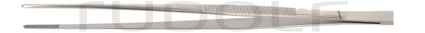 RU 4010-30 / Pinza Anatomica, Sottile, Retta 30,0 cm