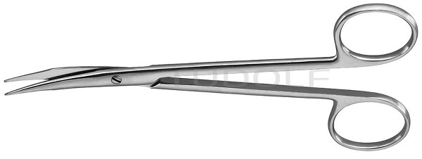 RU 1583-15 / Forbice Jameson, Curva, 15.5 cm - 6"
