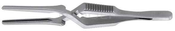 RU 3934-64 / Pinza Bulldog Diethrich, Retta, At 5,1 cm, 14 mm